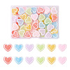 60Pcs 6 Colors Resin Cabochons Accessories RESI-YS0001-03-2