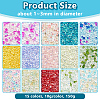 150G 15 Colors Glass Bead GLAA-OC0001-53-2