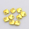 Tibetan Style Alloy Heart Charms TIBEP-LFH260Y-G-FF-1