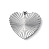 Non-Tarnish 304 Stainless Steel Pendants STAS-D025-01P-02-1