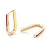 Real 18K Gold Plated Cubic Zirconia Hoop Earrings EJEW-I260-25G-03-NR-3