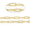 Brass Paperclip Chains CHC-S008-001B-G-1-NR-1