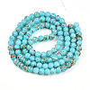 Baking Paint Glass Beads Strands DGLA-N010-8mm-03-2