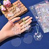 DIY Acrylic Keychain Making Kits DIY-YW0012-35-4