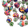 Handmade Polymer Clay Pendants CLAY-N010-065-A01-1