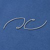 925 Sterling Silver Marquise Ear Wire LS-EJEW-NH0003-01S-2