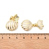 Brass Enamel Pearl Pendants KK-G533-16G-01-3