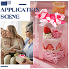 16Pcs Flower Polyester Ornament DIY-HY0003-34A-5