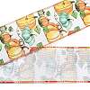 5 Yards Thanksgiving Day Printed Polyester Wired Ribbon OCOR-K009-01A-1