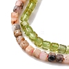 Natural Mixed Stone Beads Strands G-RM241221-K19-4