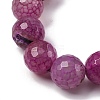 Natural Dragon Veins Agate(Dyed & Heated) Beads Strands G-K390-A10-01-3