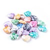 Acrylic Imitation Gemstone Beads X-MACR-E205-09A-1