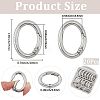 20Pcs Zinc Alloy Spring Gate Rings FIND-SP0004-30P-2