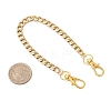 304 Stainless Steel Cuban Link Chain Bag Extender Chains FIND-JF00157-03-3