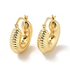 Brass Hoop Earrings KK-H433-52G-1