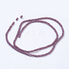 Imitation Jade Glass Beads Strands X-GLAA-R135-2mm-26-3