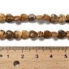 Natural Picture Jasper Beads Strands G-P575-C08-6mm-5