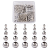 Mega Pet Round 304 Stainless Steel Beads STAS-MP0001-01P-16