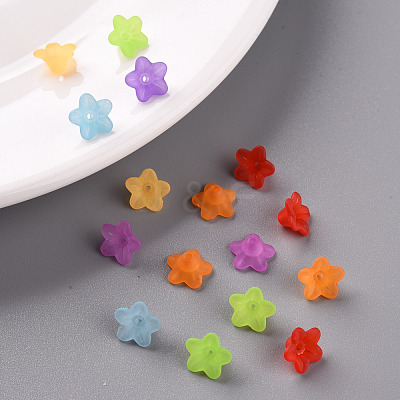 Transparent Acrylic Beads PL554-M-1