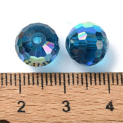 AB Color Plated Glass Beads EGLA-P059-02B-AB24-1