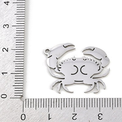 201 Stainless Steel Pendants STAS-I344-01P-1
