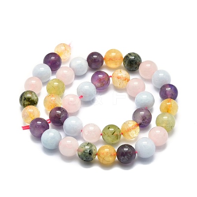 Natural Mixed Gemstone Beads Strands G-E576-06C-1