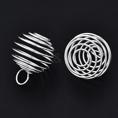 Iron Wire Pendants IFIN-R231-20mm-S-1