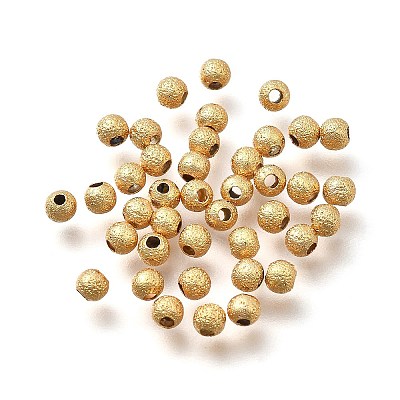 Brass Beads KK-B147-01A-G-1