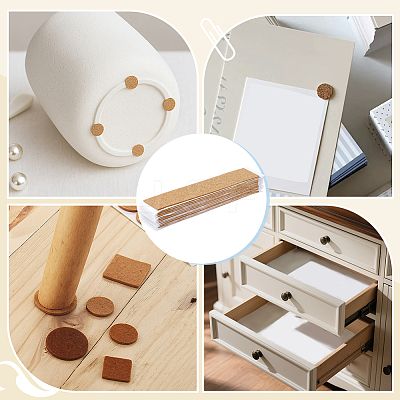 Self-adhesive Cork Sheets DIY-WH0816-097G-1
