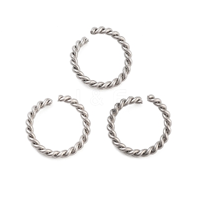 Tarnish Resistant 304 Stainless Steel Open Jump Rings LS-STAS-F191-11P-C-1