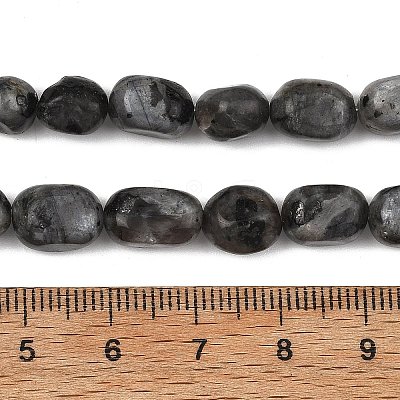 Natural Larvikite Beads Strands GG-C286-A28-1