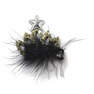 New Year's party Iron Hair Clip OHAR-R102-01Q-1