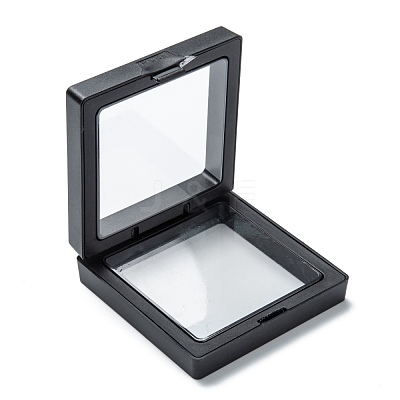 Square Transparent PE Thin Film Suspension Jewelry Display Stands CON-D009-03B-03-1