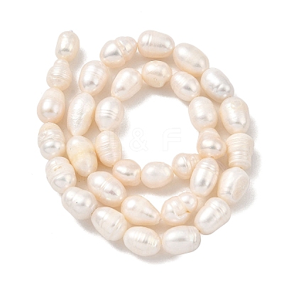 Natural Cultured Freshwater Pearl Beads Strands PEAR-I007-01F-01A-1
