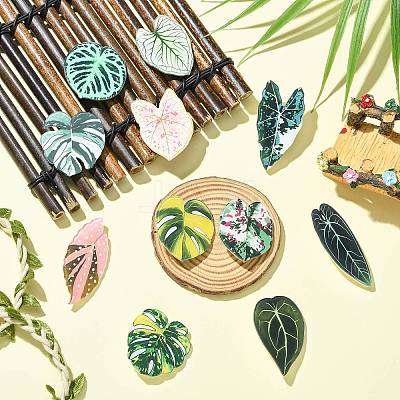 24Pcs 12 Styles Acrylic Badge for Backpack Clothes JEWB-CJC0011-02A-1