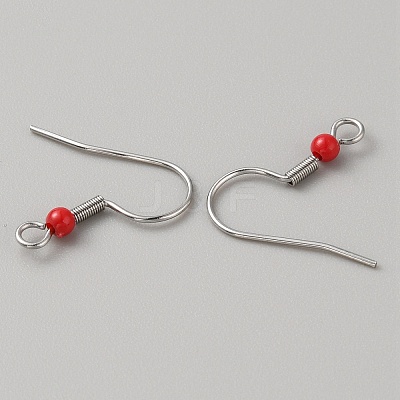 304 Stainless Steel Earring Hooks STAS-WH0027-64P-04-1