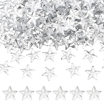 300Pcs Acrylic Cabochons OACR-SP0001-98-1
