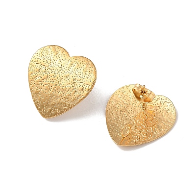 304 Stainless Steel Stud Earrings Findings EJEW-R151-01G-01-1