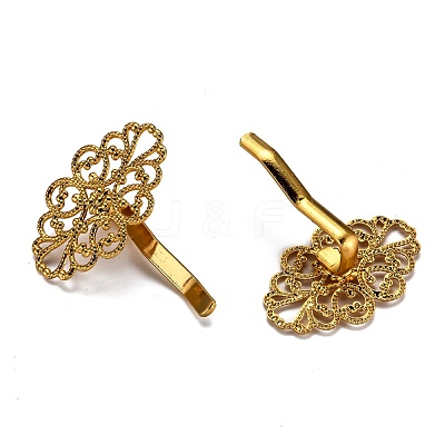 Iron Hair Findings KK-P195-03G-1