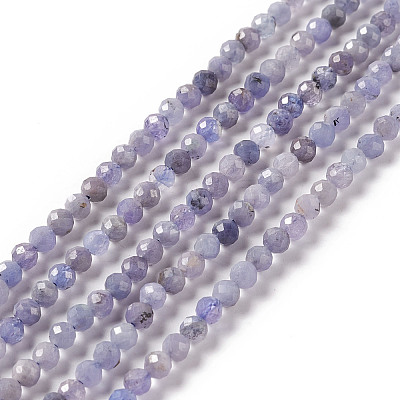 Natural Tanzanite Beads Strands G-F717-17A-1