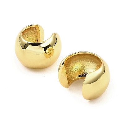 Rack Plating Brass Cuff Earrings KK-B077-34G-1