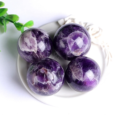 Natural Amethyst Crystal Ball PW-WG45537-02-1