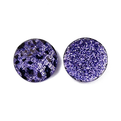 Printed Resin Cabochons LS-CRES-WH0010-5-1