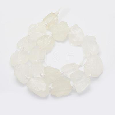 Natural Quartz Crystal Beads Strands G-G697-E01-1