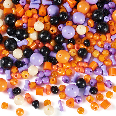 227Pcs Glass Seed Beads SEED-TA0001-58D-1