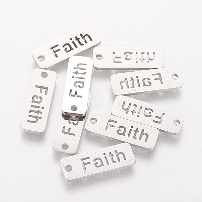 5Pcs 304 Stainless Steel Pendants STAS-FS0001-04P-1