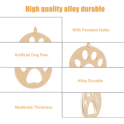 16Pcs Brass Charms KK-DC0002-18-1