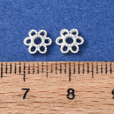 Brass Bead Caps KK-C157-03A-S-1