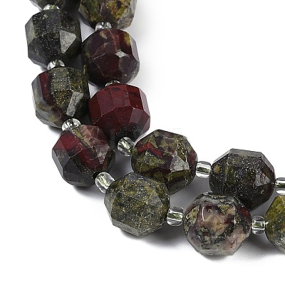 Natural Dragon Blood Beads Strands G-O201B-138G-1