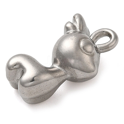 304 Stainless Steel Pendants STAS-M070-06P-1